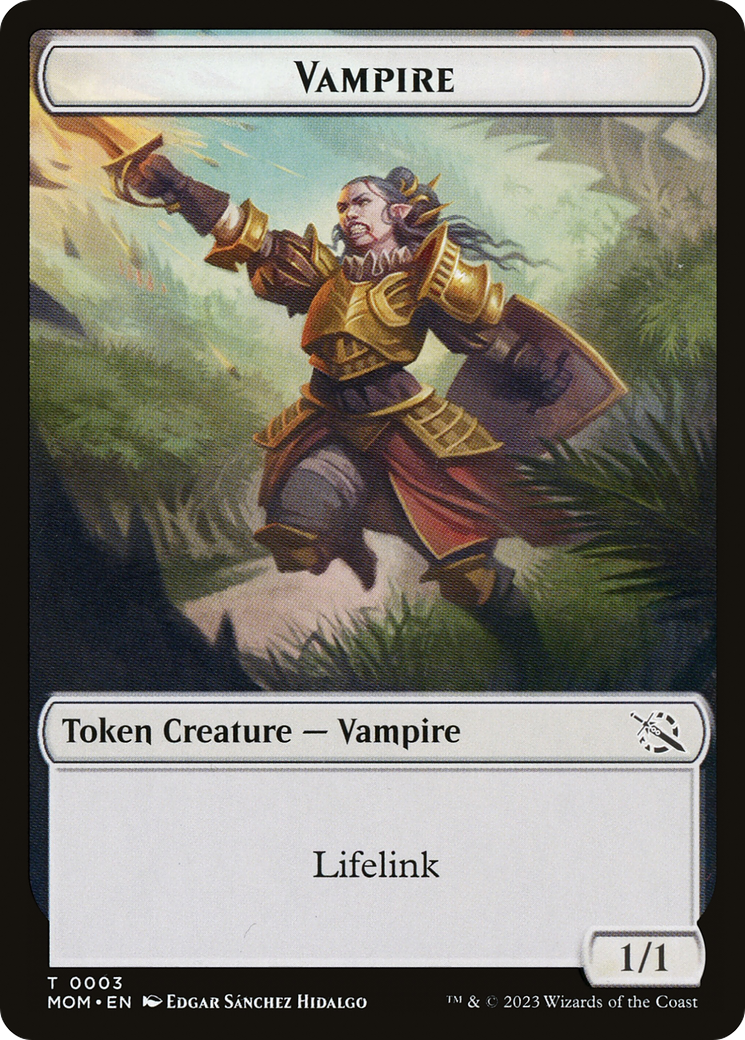 Vampire // Horse Double-Sided Token [The List] | Chromatic Games
