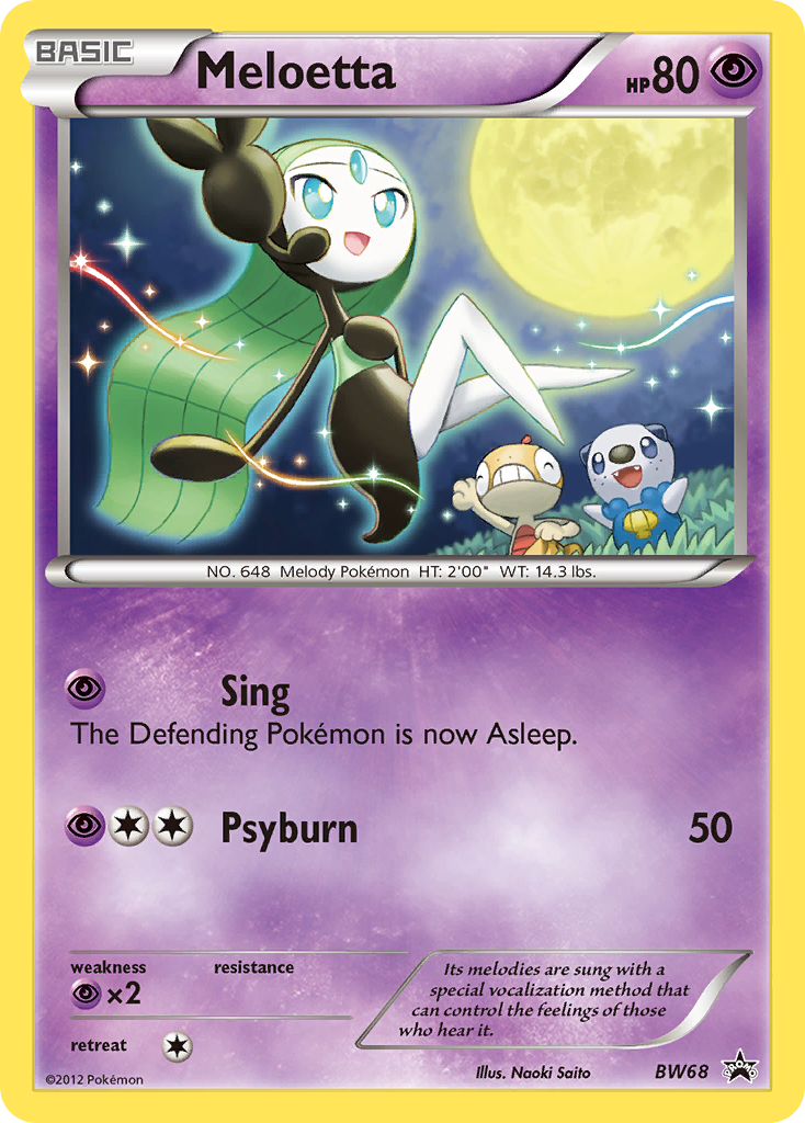 Meloetta (BW68) [Black & White: Black Star Promos] | Chromatic Games