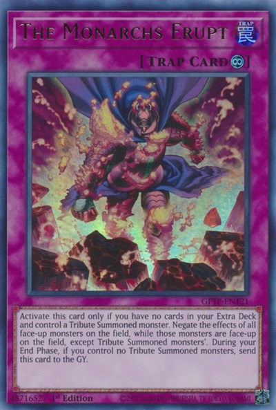 The Monarchs Erupt [GFTP-EN121] Ultra Rare | Chromatic Games