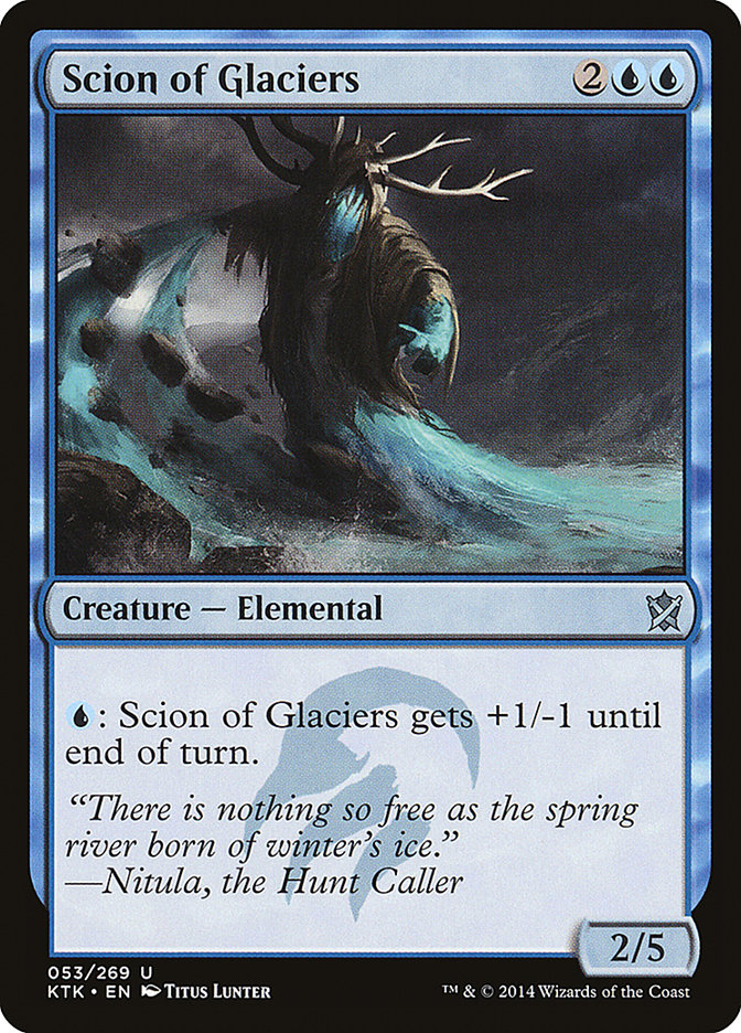Scion of Glaciers 53 (Khans of Tarkir)  | Chromatic Games