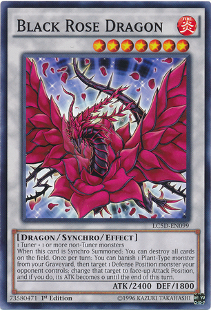 Black Rose Dragon [LC5D-EN099] Common | Chromatic Games