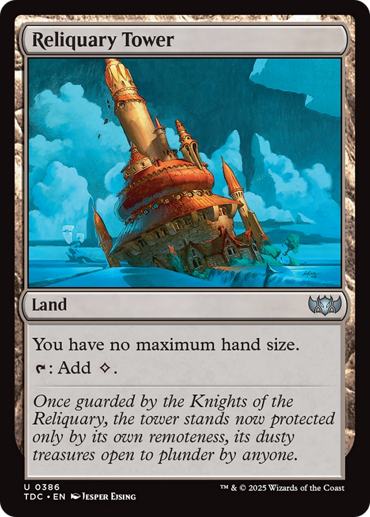 Reliquary Tower [Tarkir: Dragonstorm Commander] | Chromatic Games