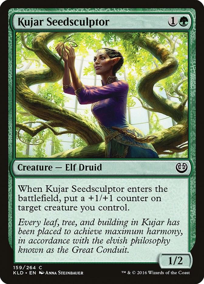 Kujar Seedsculptor 159/264 (Kaladesh)  | Chromatic Games