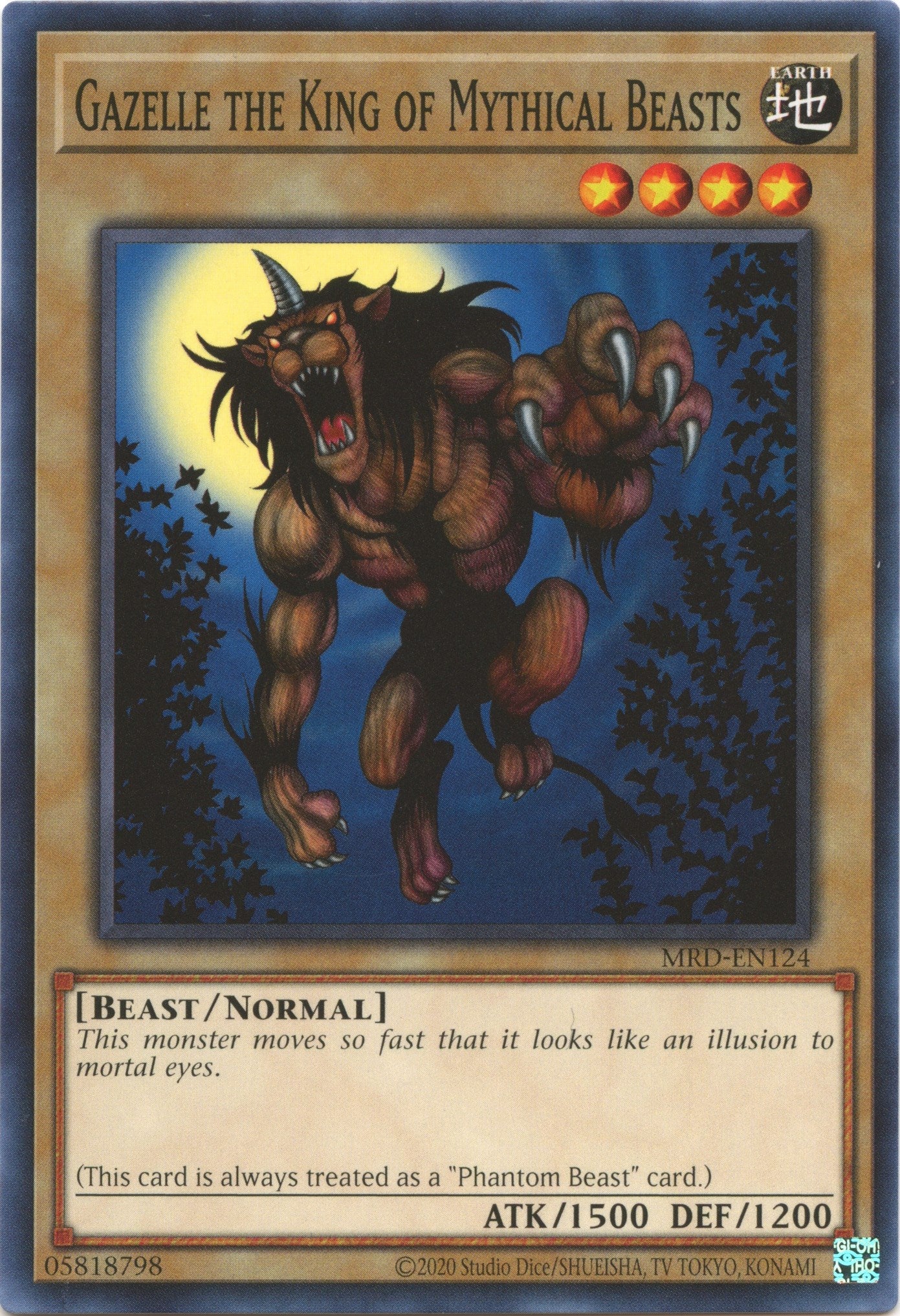 Gazelle the King of Mythical Beasts (25th Anniversary) [MRD-EN124] Common | Chromatic Games