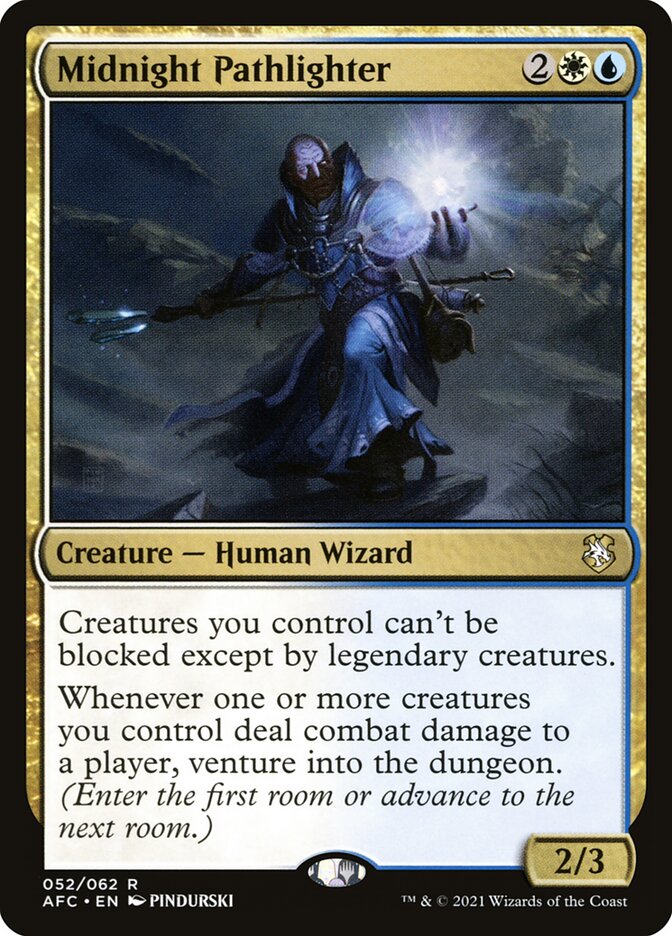 Midnight Pathlighter 52/62 (Commander: Adventures in the Forgotten Realms)  | Chromatic Games