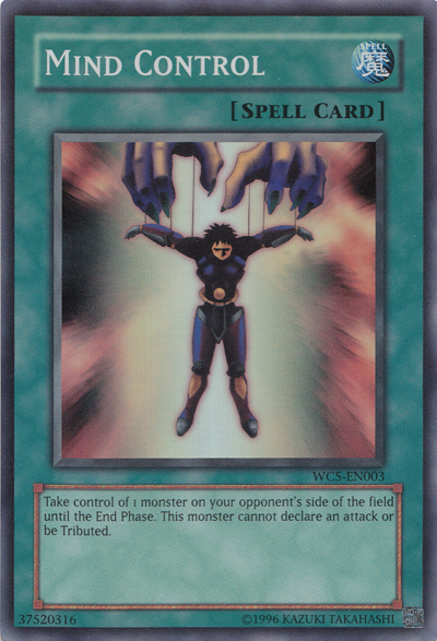 Mind Control [WC5-EN003] Super Rare | Chromatic Games