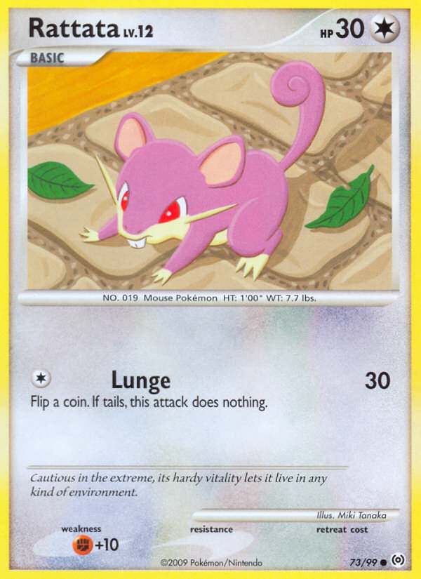 Rattata (73/99) [Platinum: Arceus] | Chromatic Games