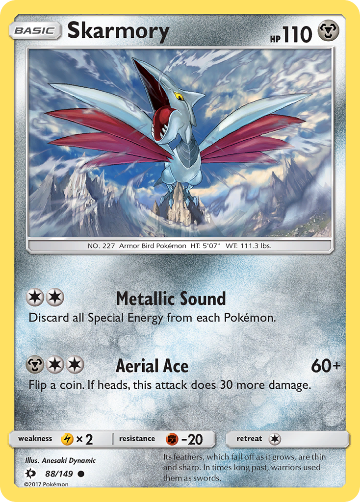 Skarmory (88/149) [Sun & Moon: Base Set] | Chromatic Games