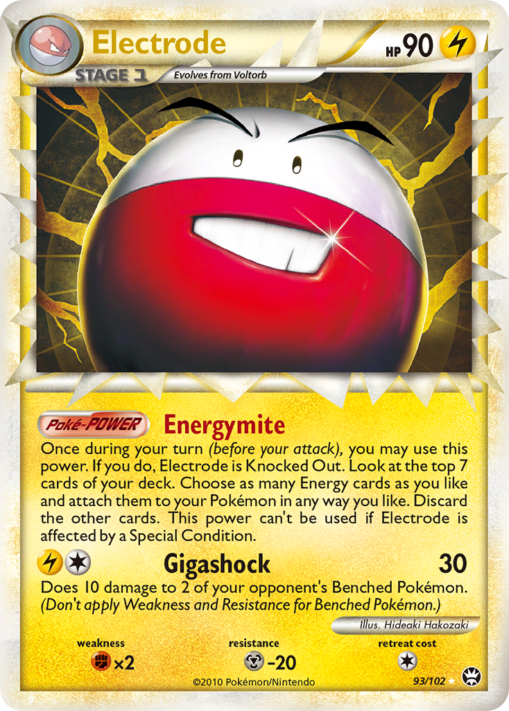 Electrode (93/102) [HeartGold & SoulSilver: Triumphant] | Chromatic Games