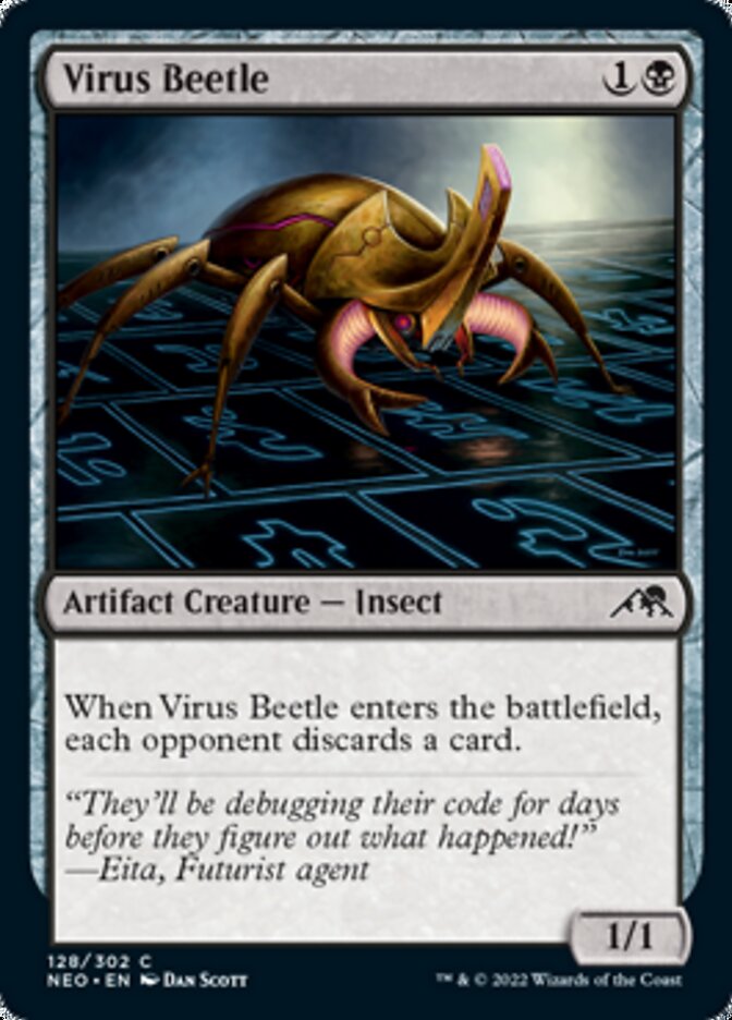 Virus Beetle [Kamigawa: Neon Dynasty] | Chromatic Games