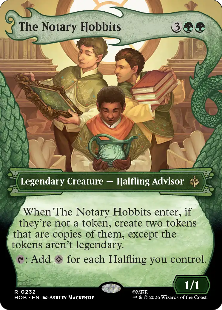 The Notary Hobbits (Showcase) [The Hobbit] | Chromatic Games