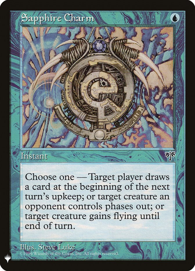 Sapphire Charm [Mystery Booster] | Chromatic Games