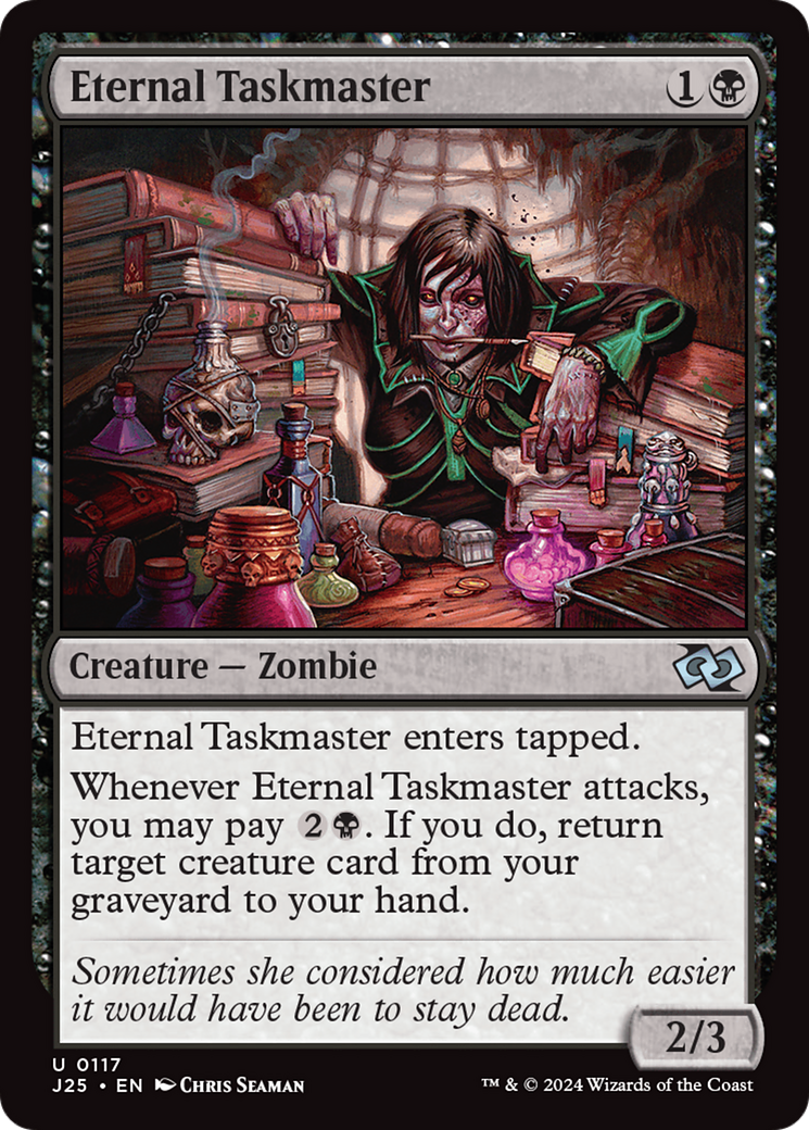 Eternal Taskmaster [Foundations Jumpstart] | Chromatic Games