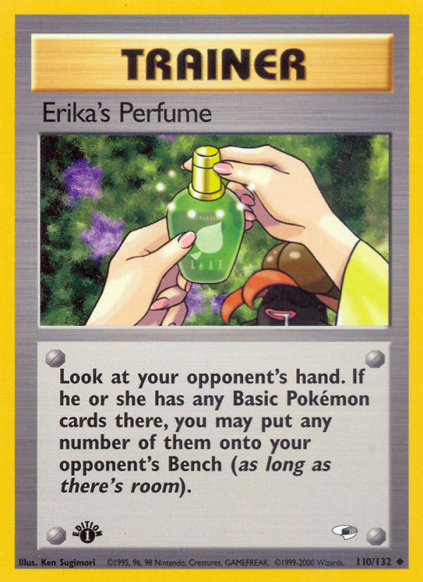 Erika's Perfume (110/132) [Gym Heroes 1st Edition] | Chromatic Games