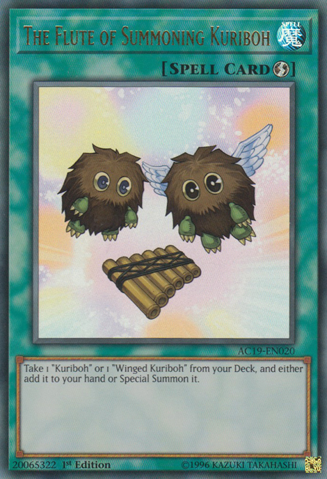 The Flute of Summoning Kuriboh [AC19-EN020] Ultra Rare | Chromatic Games