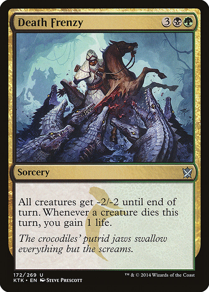 Death Frenzy 172/269 (Khans of Tarkir)  | Chromatic Games