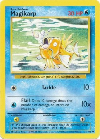 Magikarp (35/102) [Base Set Unlimited] | Chromatic Games