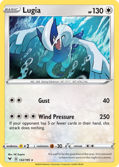 Lugia (132/185) [Sword & Shield: Vivid Voltage] | Chromatic Games