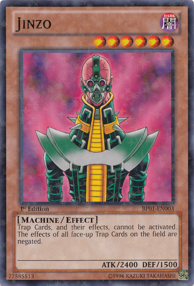 Jinzo [BP01-EN003] Starfoil Rare | Chromatic Games