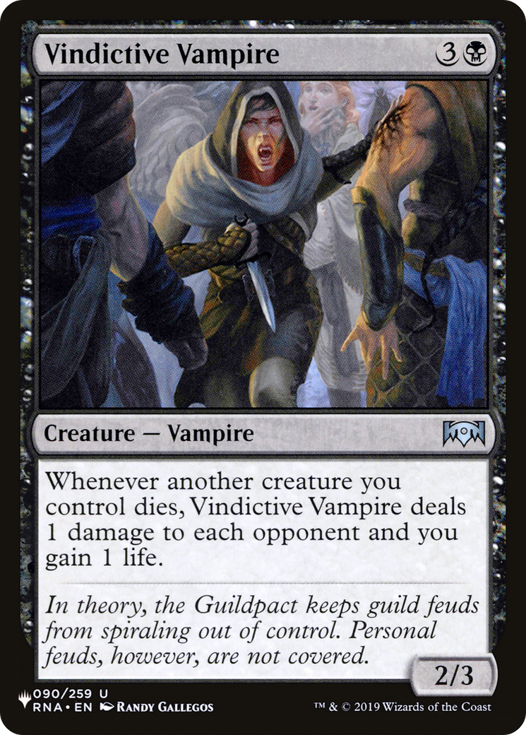 Vindictive Vampire [The List Reprints] | Chromatic Games