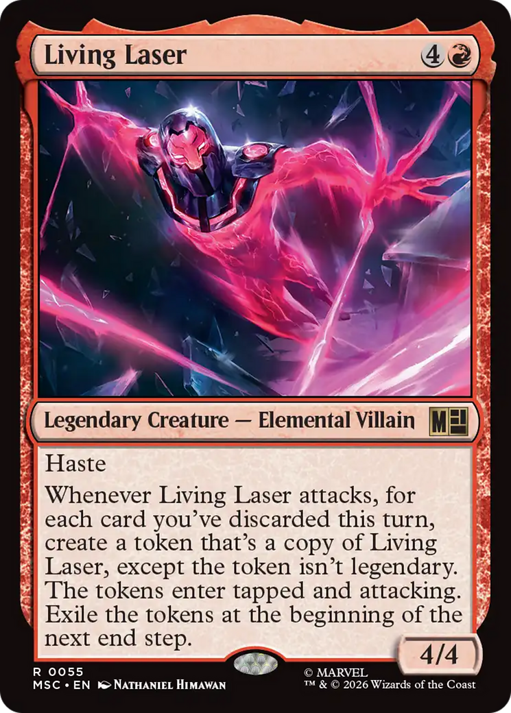 Living Laser [Marvel Super Heroes Commander] | Chromatic Games