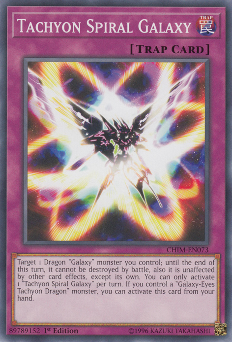 Tachyon Spiral Galaxy [CHIM-EN073] Common | Chromatic Games