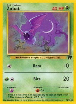 Zubat (70/82) [Team Rocket Unlimited] | Chromatic Games