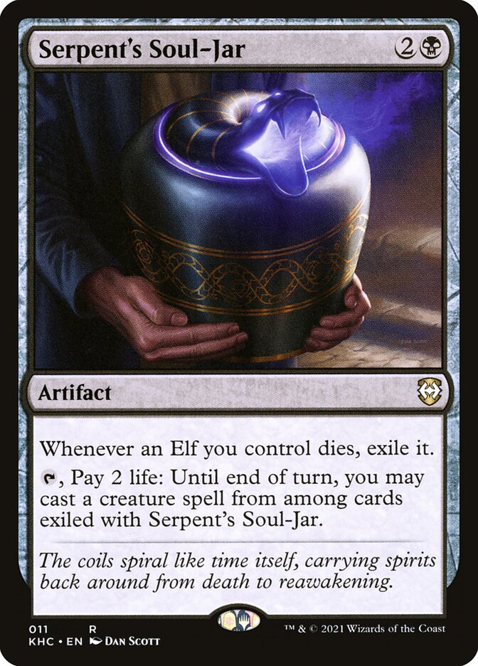 Serpent's Soul-Jar 11/1 (Commander: Kaldheim)  | Chromatic Games