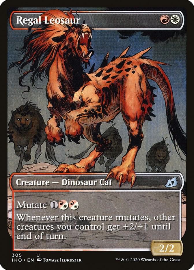 Regal Leosaur 305/274 (Ikoria: Lair of Behemoths)  - Showcase | Chromatic Games