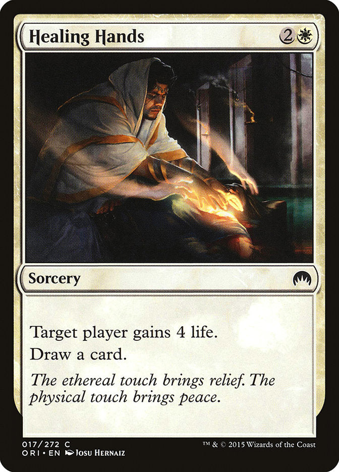 Healing Hands 17/272 (Magic Origins)  | Chromatic Games