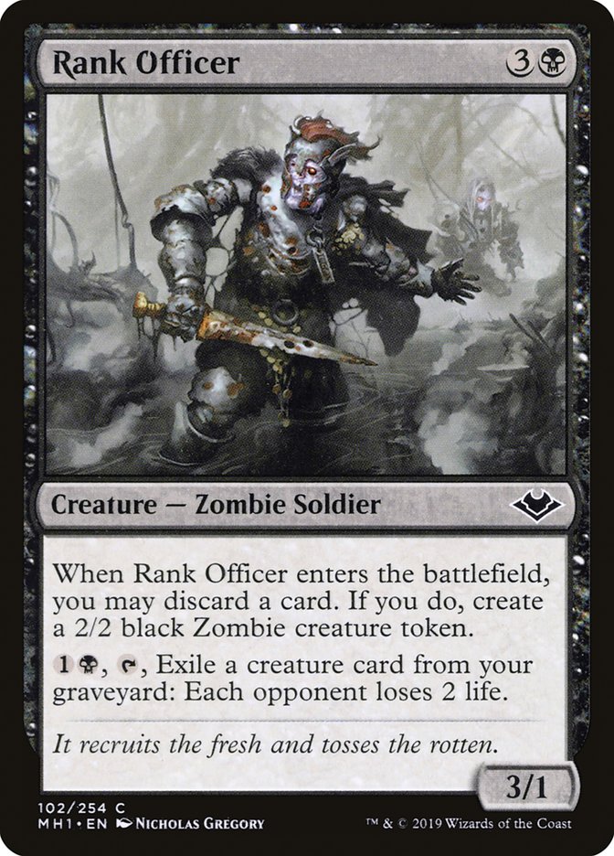 Rank Officer [Modern Horizons] | Chromatic Games