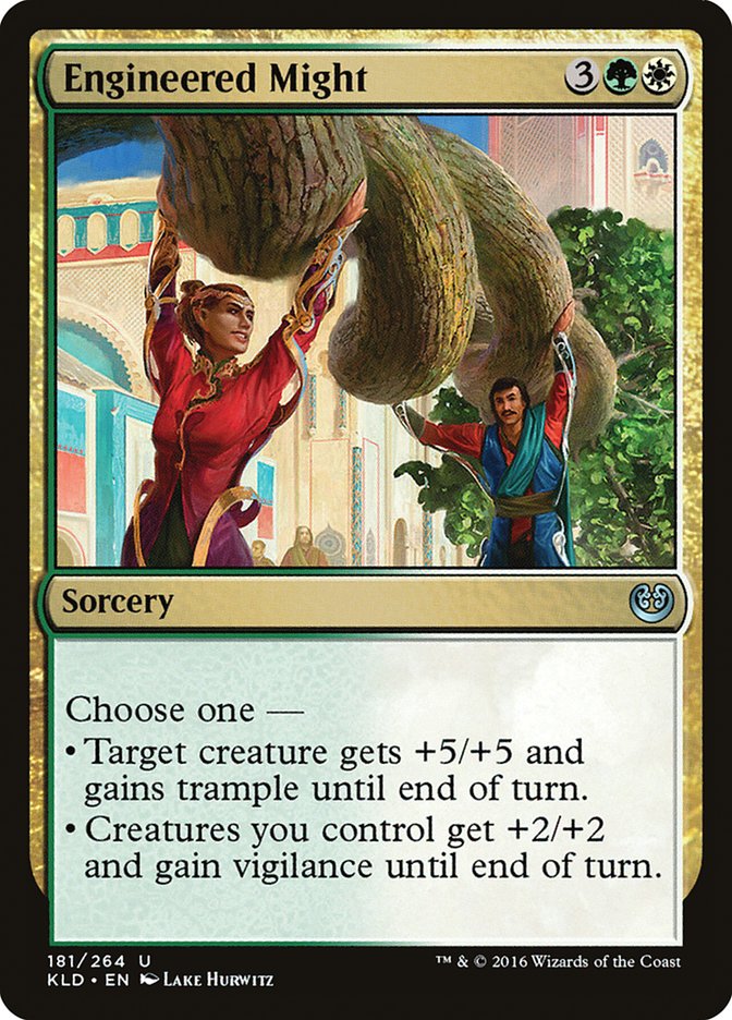 Engineered Might 181/264 (Kaladesh)  | Chromatic Games