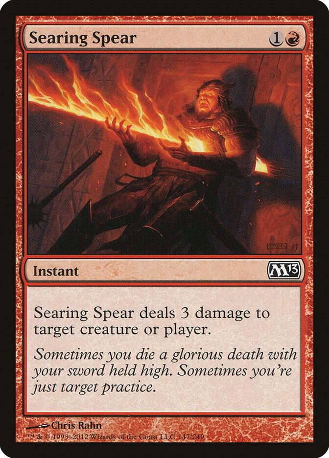 Searing Spear 147/249 (Magic 2013 (M13))  | Chromatic Games