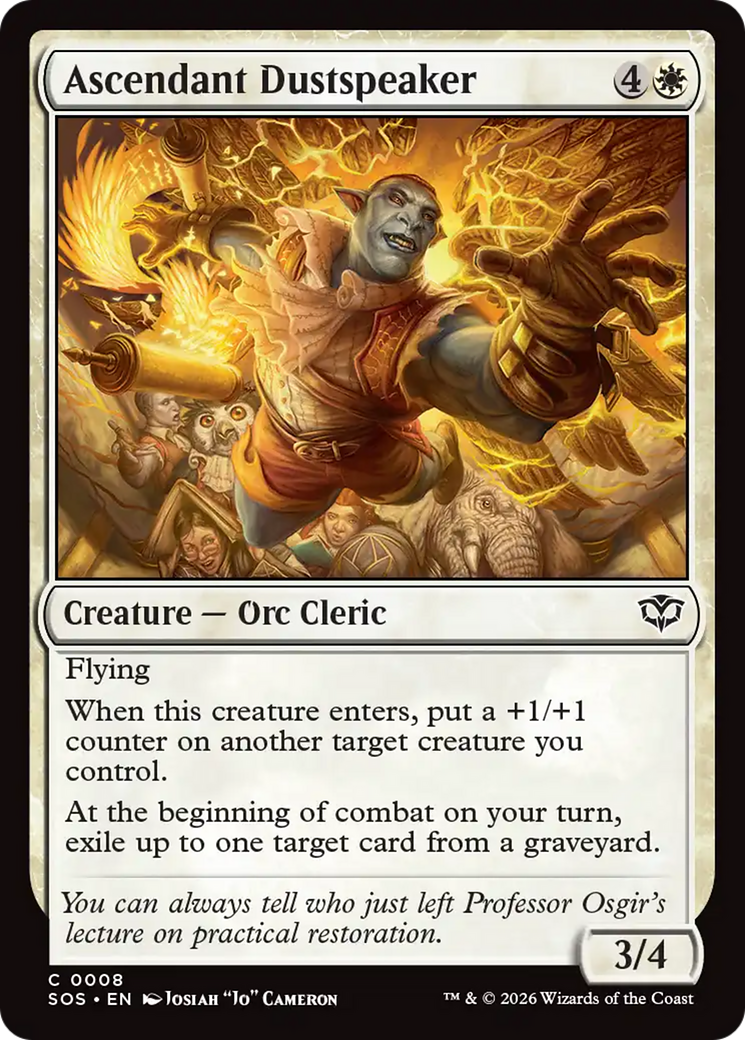 Ascendant Dustspeaker [Secrets of Strixhaven] | Chromatic Games