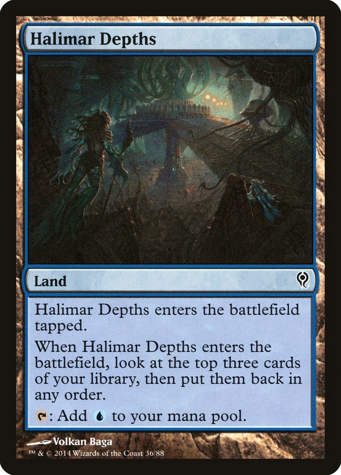 Halimar Depths [Duel Decks: Jace vs. Vraska] | Chromatic Games