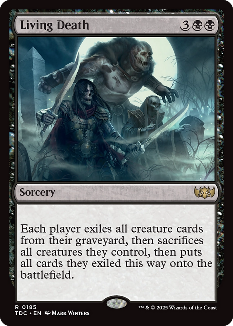 Living Death [Tarkir: Dragonstorm Commander] | Chromatic Games