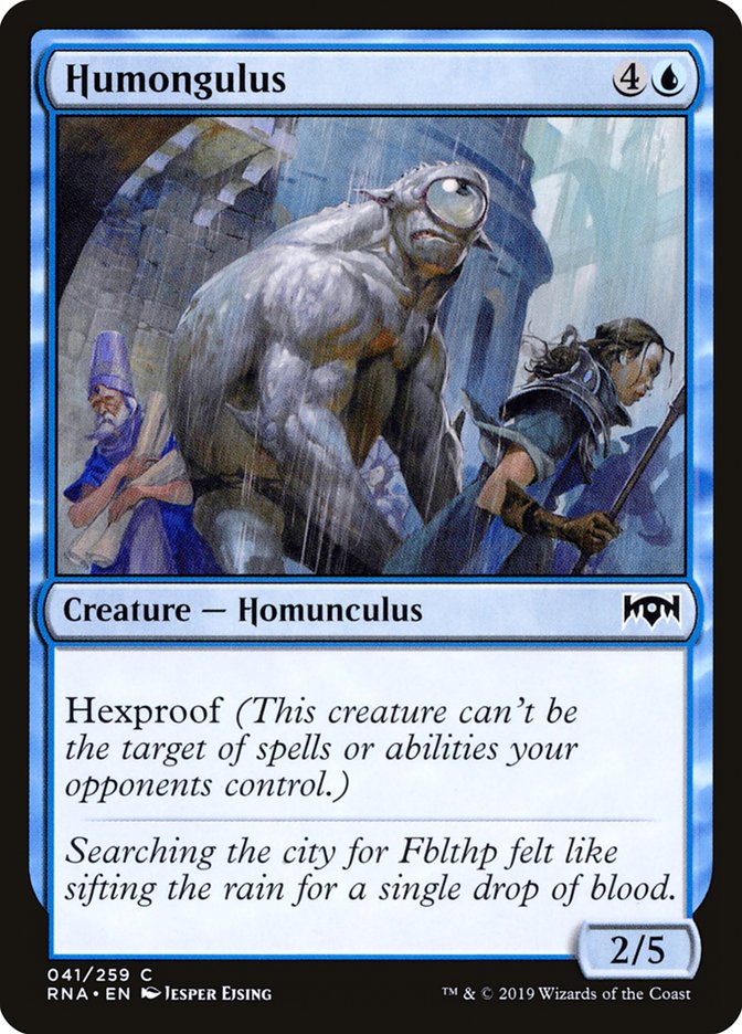 Humongulus 41/259 (Ravnica Allegiance)  | Chromatic Games