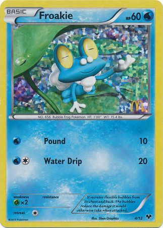 Froakie (4/12) [McDonald's Promos: 2014 Collection] | Chromatic Games