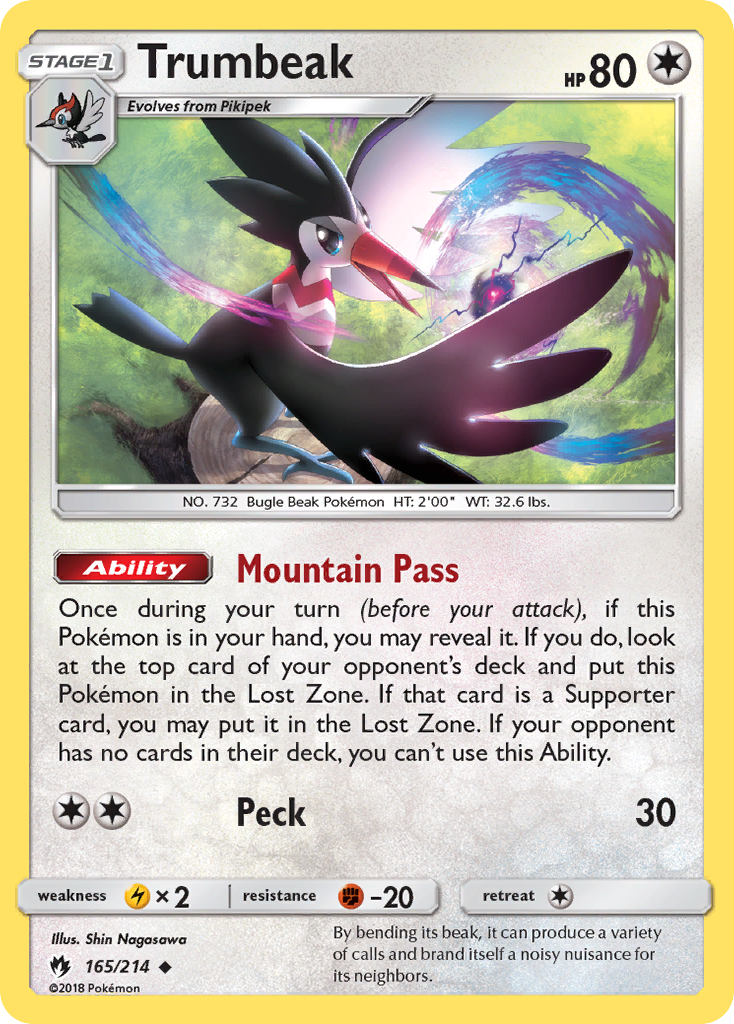 Trumbeak (165/214) [Sun & Moon: Lost Thunder] | Chromatic Games