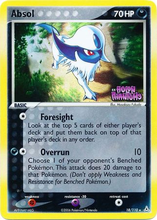 Absol (18/110) (Stamped) [EX: Holon Phantoms] | Chromatic Games