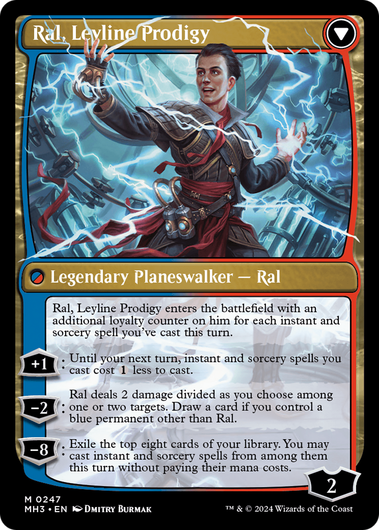 Ral, Monsoon Mage // Ral, Leyline Prodigy [Modern Horizons 3] | Chromatic Games