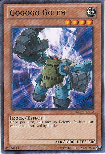 Gogogo Golem (Green) [DL15-EN010] Rare | Chromatic Games