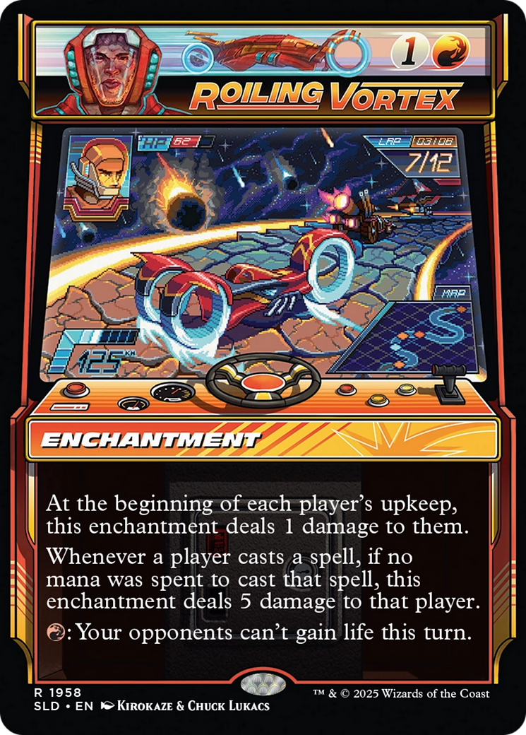 Roiling Vortex (Rainbow Foil) [Secret Lair Drop Series] | Chromatic Games