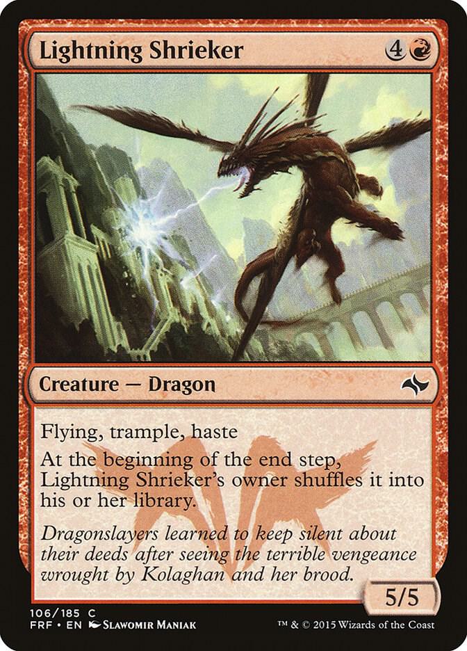 Lightning Shrieker 106/185 (Fate Reforged)  | Chromatic Games