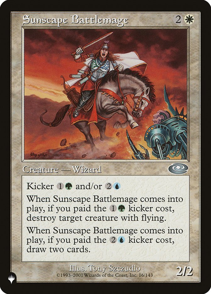 Sunscape Battlemage [The List] | Chromatic Games