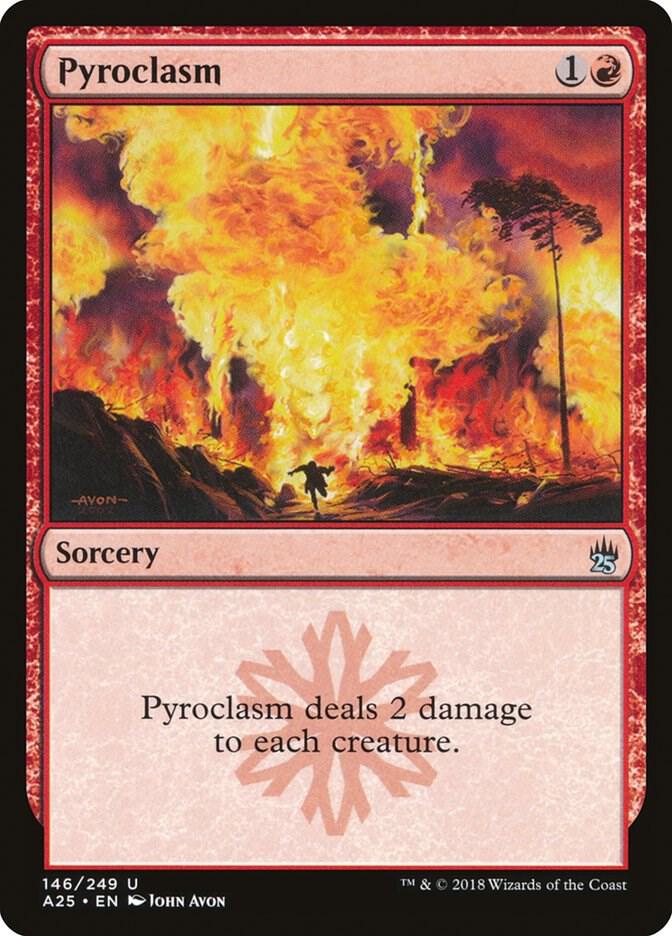 Pyroclasm 146/249 (Masters 25)  | Chromatic Games