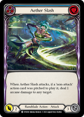 Aether Slash (Blue) [DYN184] (Dynasty)  Rainbow Foil | Chromatic Games