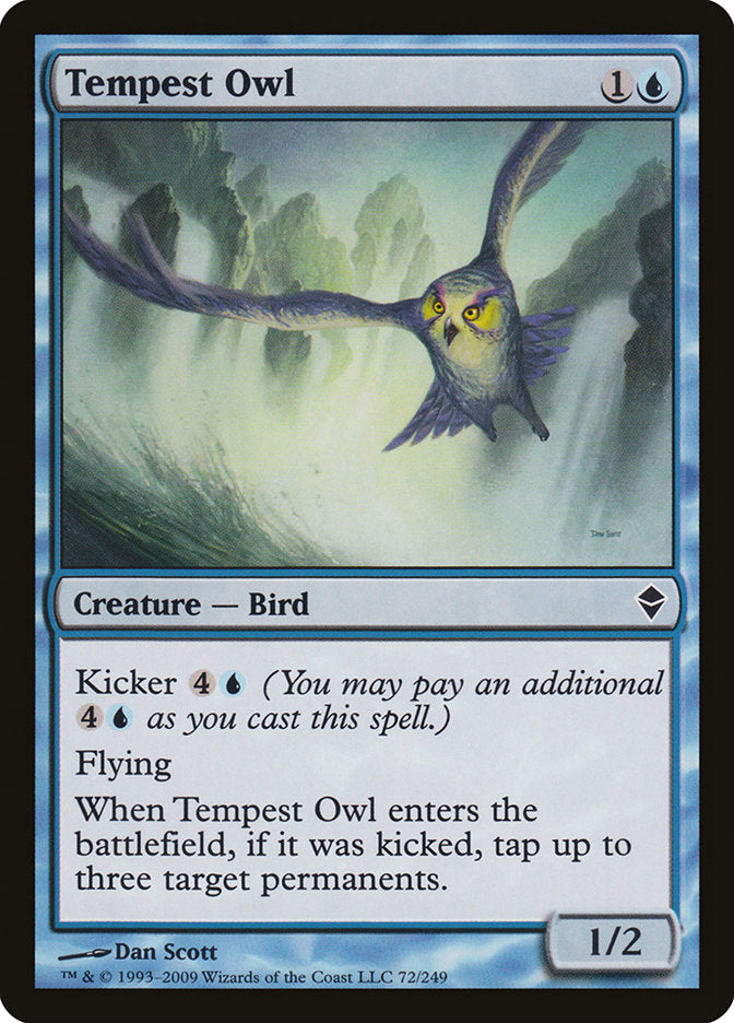 Tempest Owl 72/249 (Zendikar)  | Chromatic Games