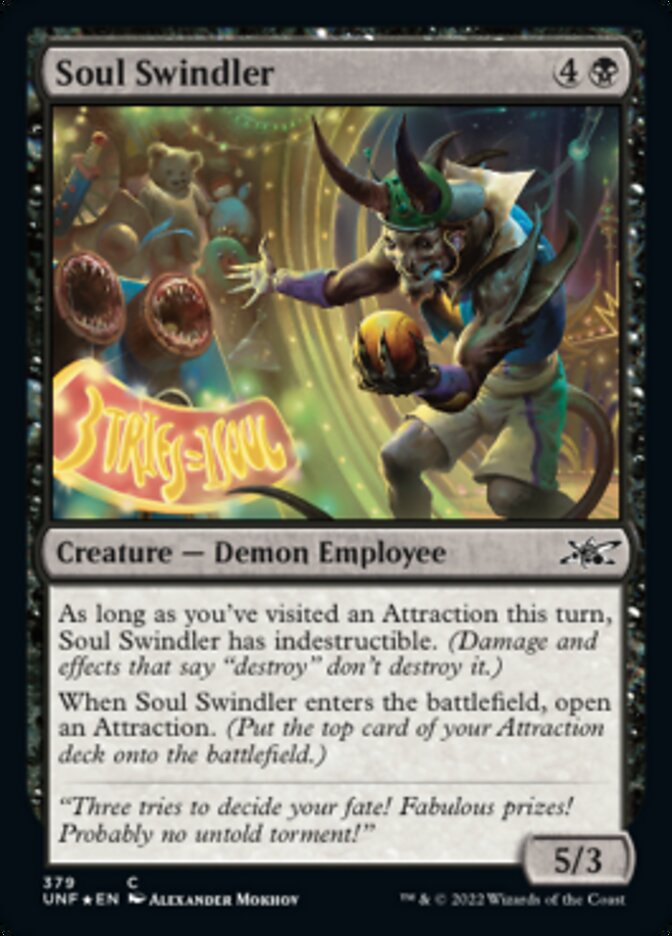 Soul Swindler (Galaxy Foil) [Unfinity] | Chromatic Games