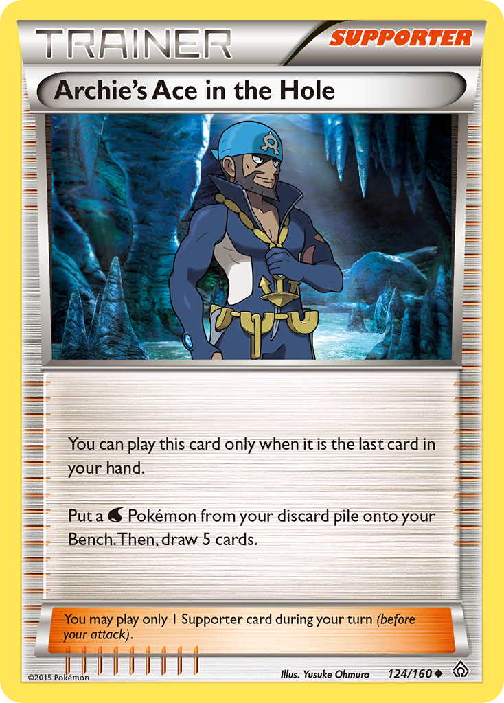 Archie's Ace in the Hole (124/160) [XY: Primal Clash] | Chromatic Games